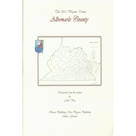 Albemarle County, Virginia 1810 census