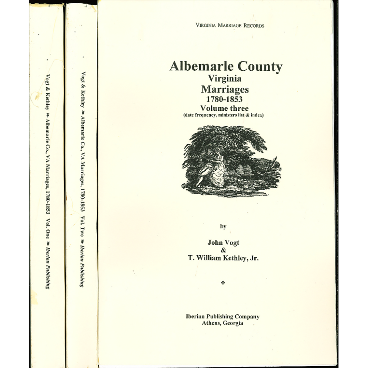 Albemarle County, Virginia Marriages, 1780-1853 [3 volumes]