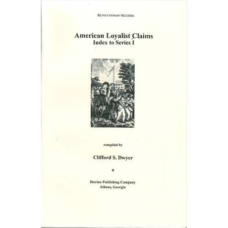 Index to Series 1 of American Loyalists Claims