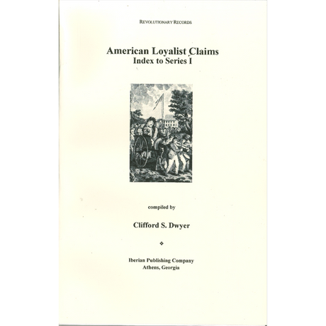 Index to Series 1 of American Loyalists Claims