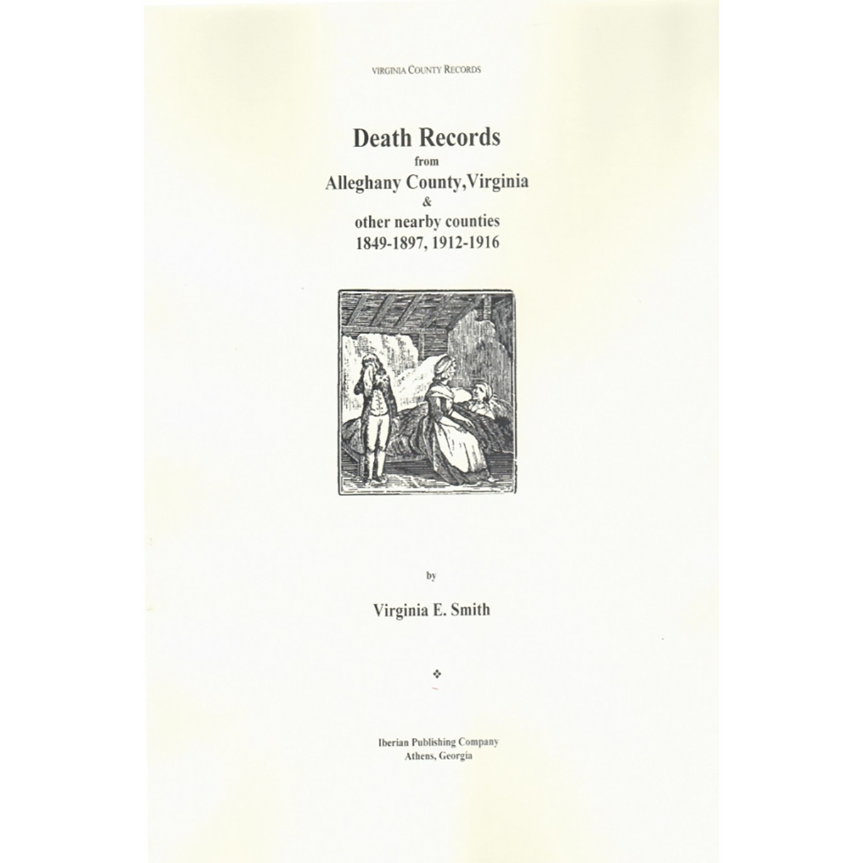Death Records of Alleghany County, Virginia and Nearby Counties