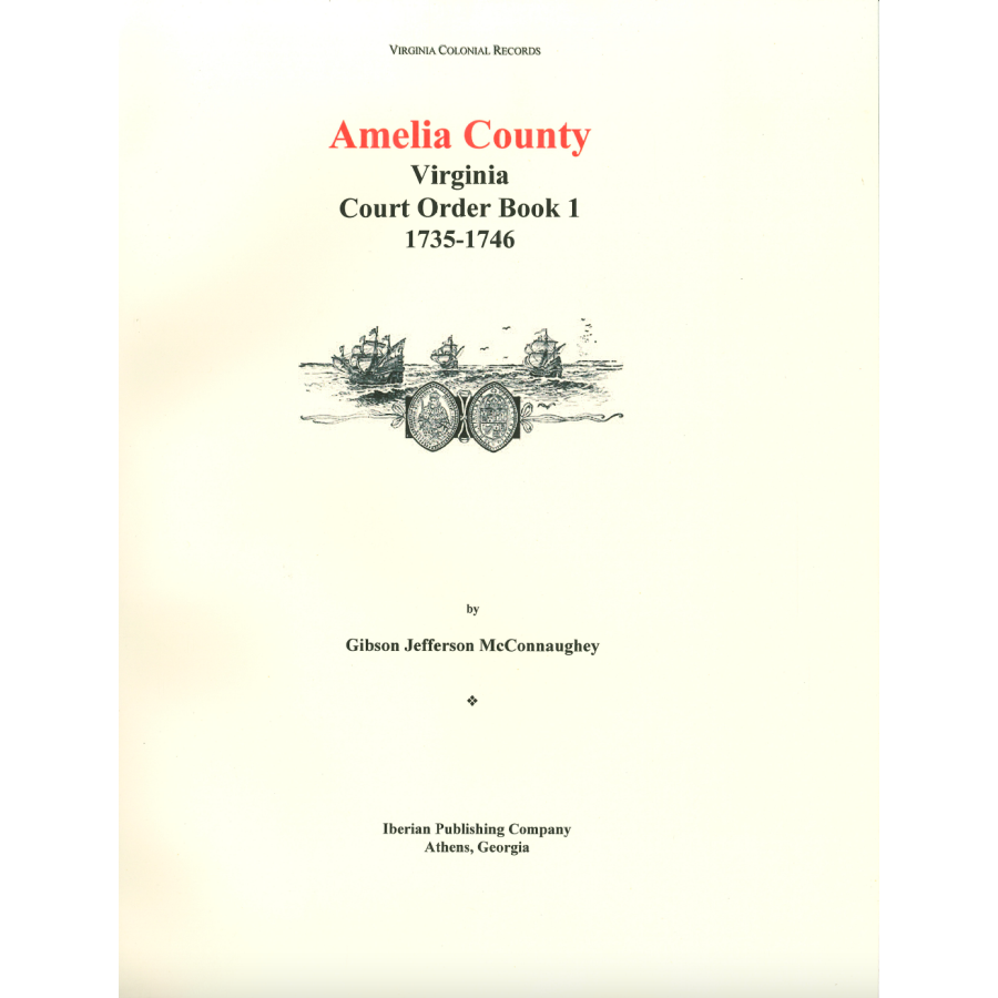 Amelia County, Virginia Court Order Book 2, 1746-1750