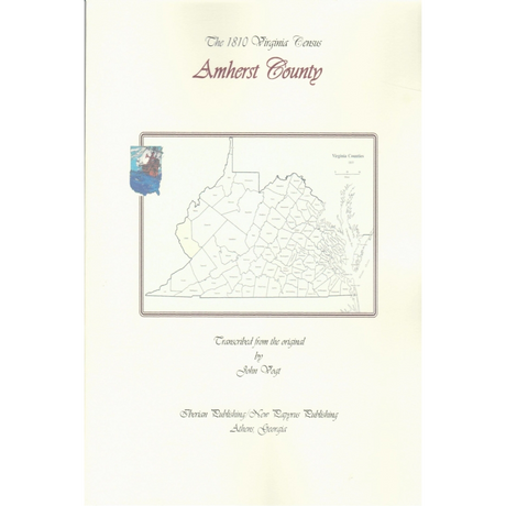 Amherst County, Virginia 1810 Census