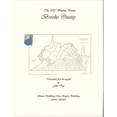 Brooke County, [West] Virginia 1810 Substitute Census