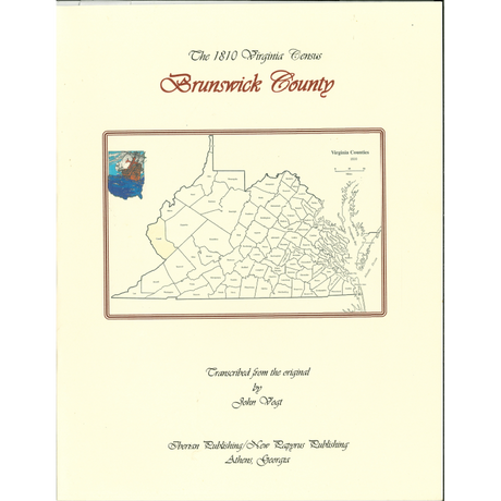 Brunswick County, Virginia 1810 census