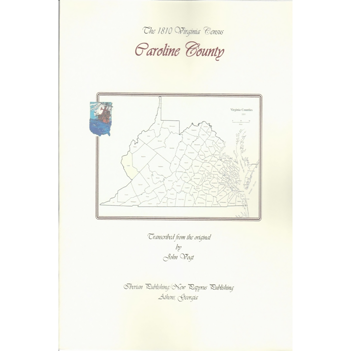 Caroline County, Virginia 1810 Census