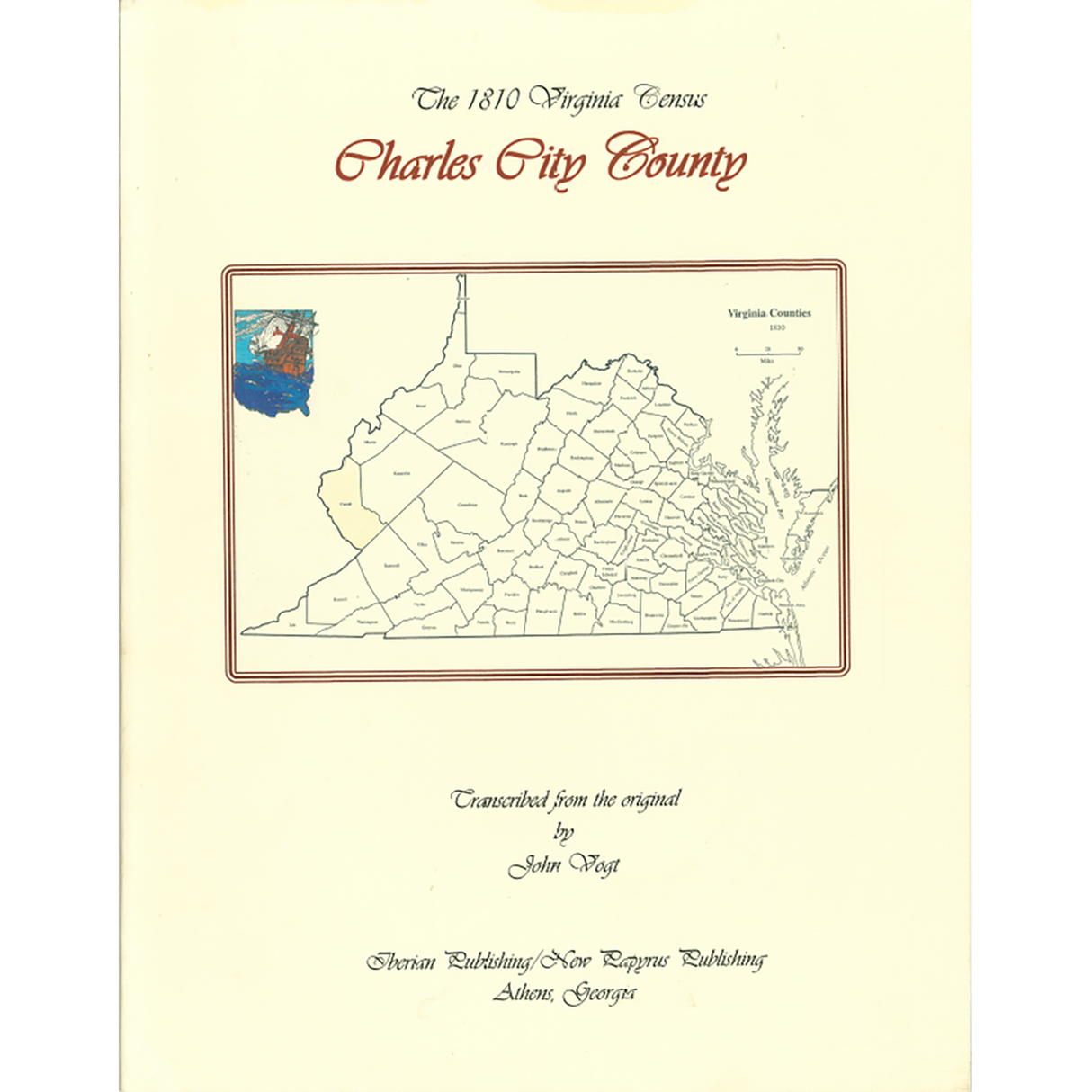 Charles City County, Virginia 1810 Census