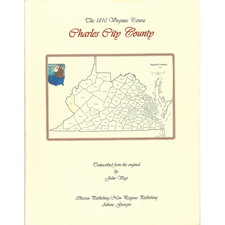 Charles City County, Virginia 1810 Census