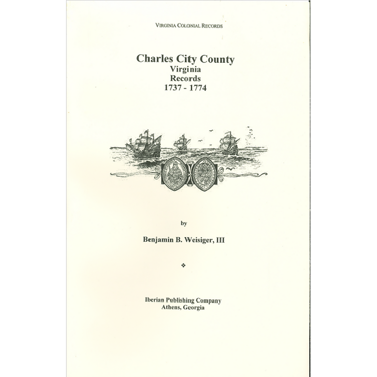 Charles City County, Virginia Records, 1737-1774