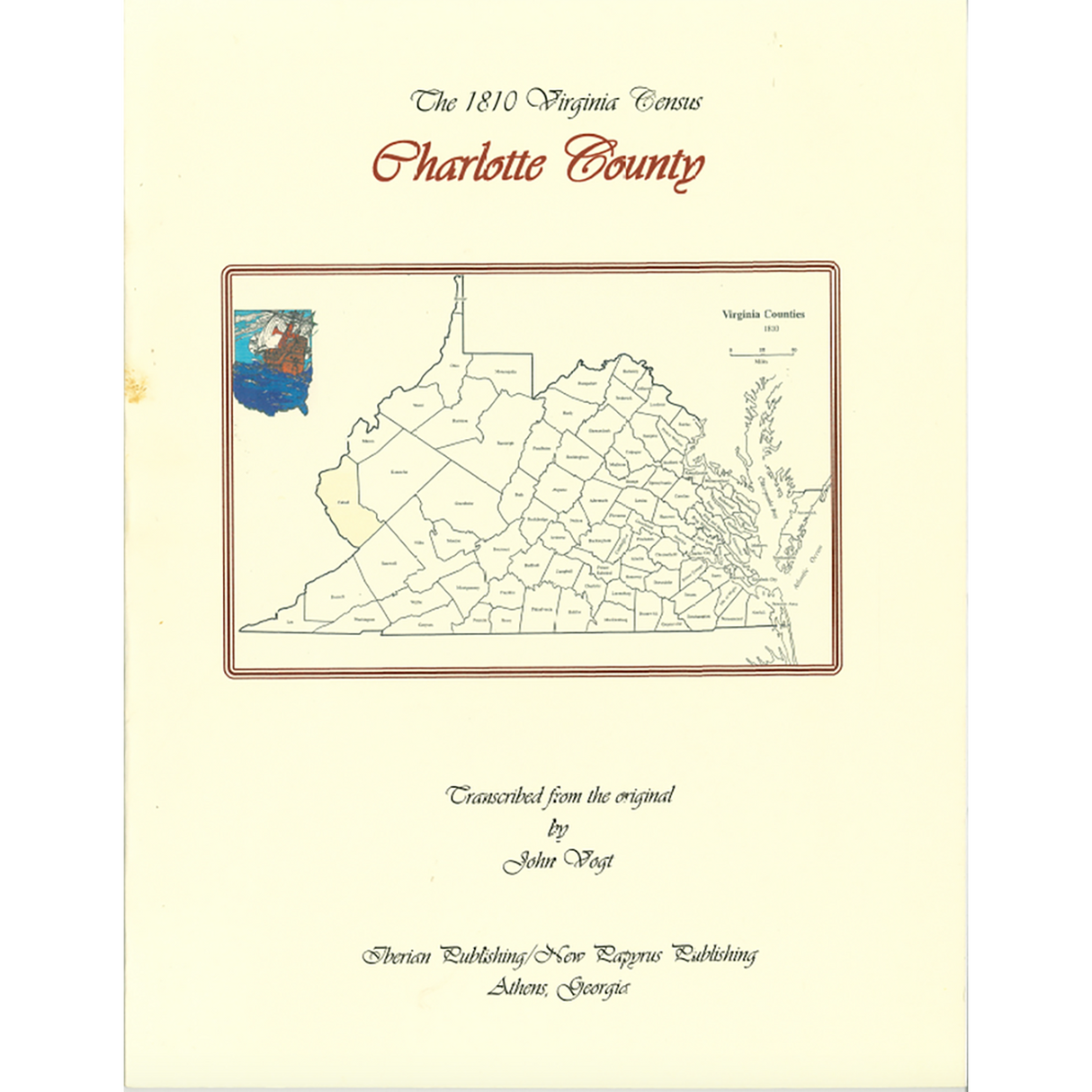 Charlotte County, Virginia 1810 Census
