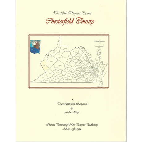 Chesterfield County, Virginia 1810 Census
