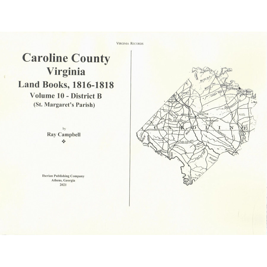 Caroline County, Virginia Land Books, 1816-1818: Volume 10