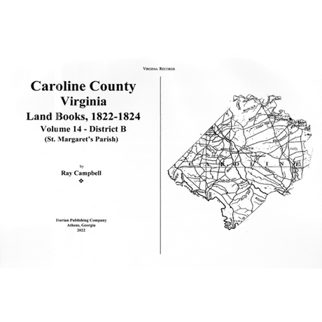 Caroline County, Virginia Land Books, 1822-1824: Volume 14