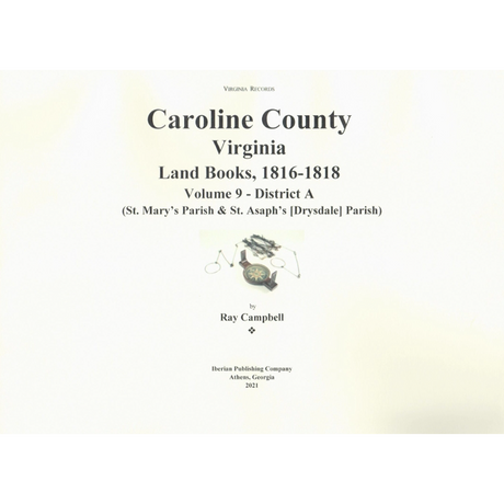 Caroline County, Virginia Land Books, 1816-1818: Volume 9