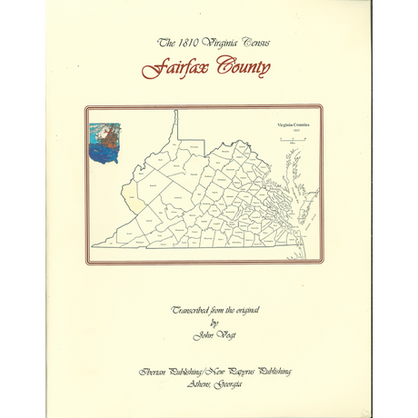 Fairfax County, Virginia 1810 Census