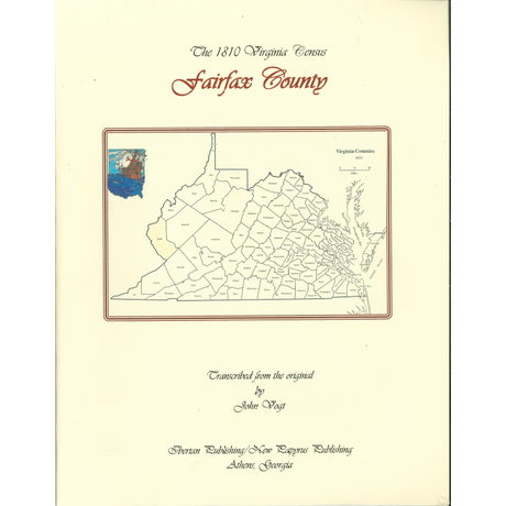 Fairfax County, Virginia 1810 Census