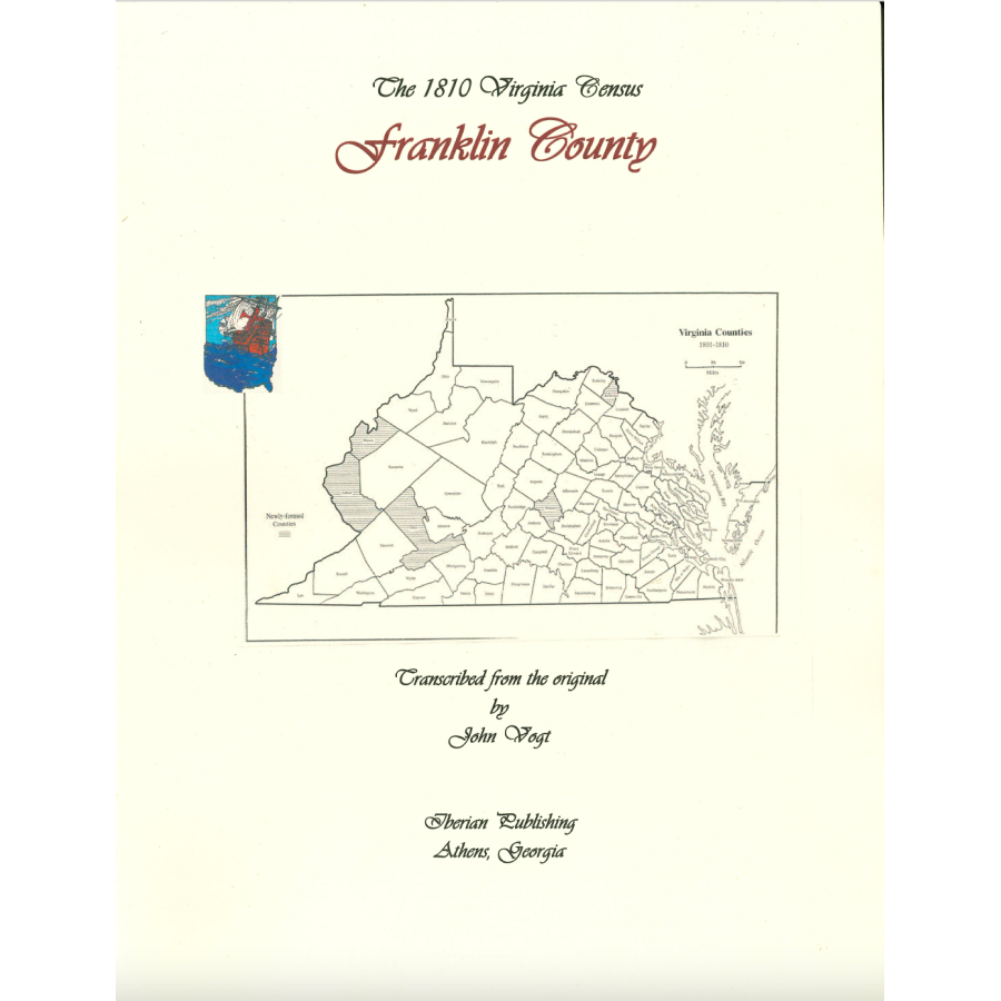 Franklin County, Virginia 1810 Census
