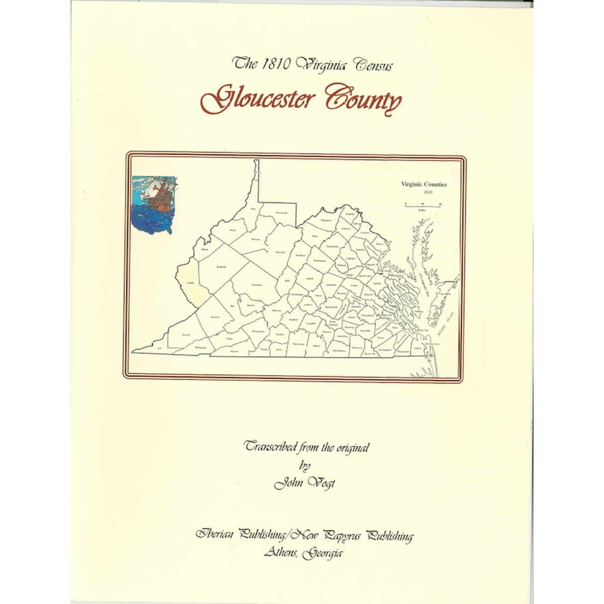 Gloucester County, Virginia 1810 Census
