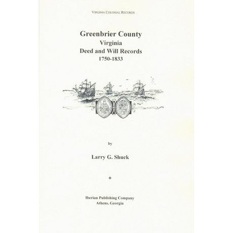 Greenbrier County, Virginia Records Volume 5