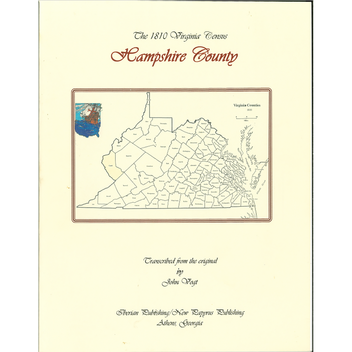 Hampshire County, [West] Virginia 1810 Federal Census: A Transcription with index