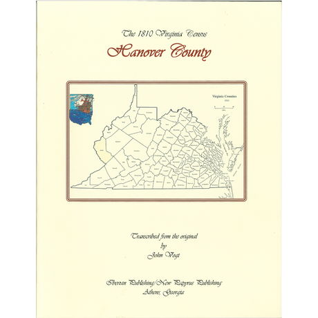 Hanover County, Virginia 1810 Census