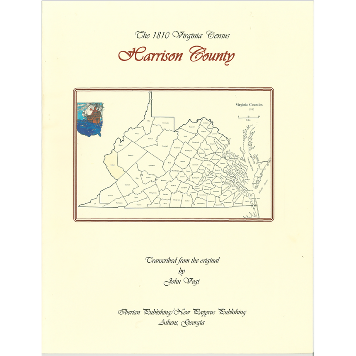 Harrison County, [West] Virginia 1810 Federal Census: A Transcription
