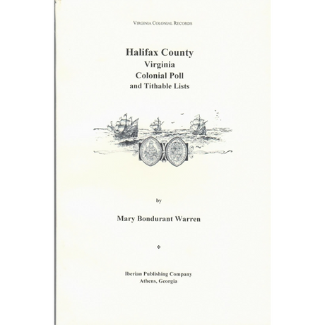 Halifax County, Virginia Tithables and Voters, 1755-1780