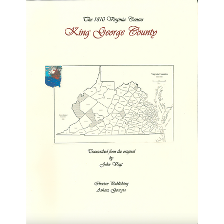 1810 King and Queen County, Virginia Census