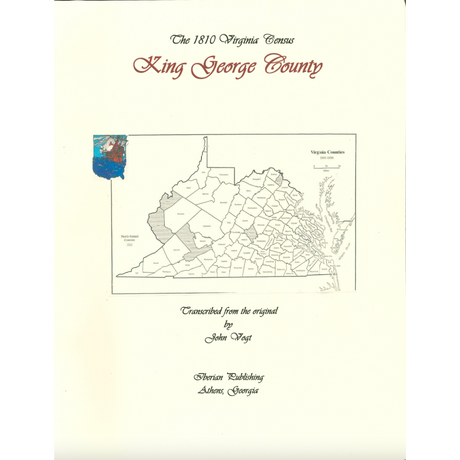1810 King and Queen County, Virginia Census