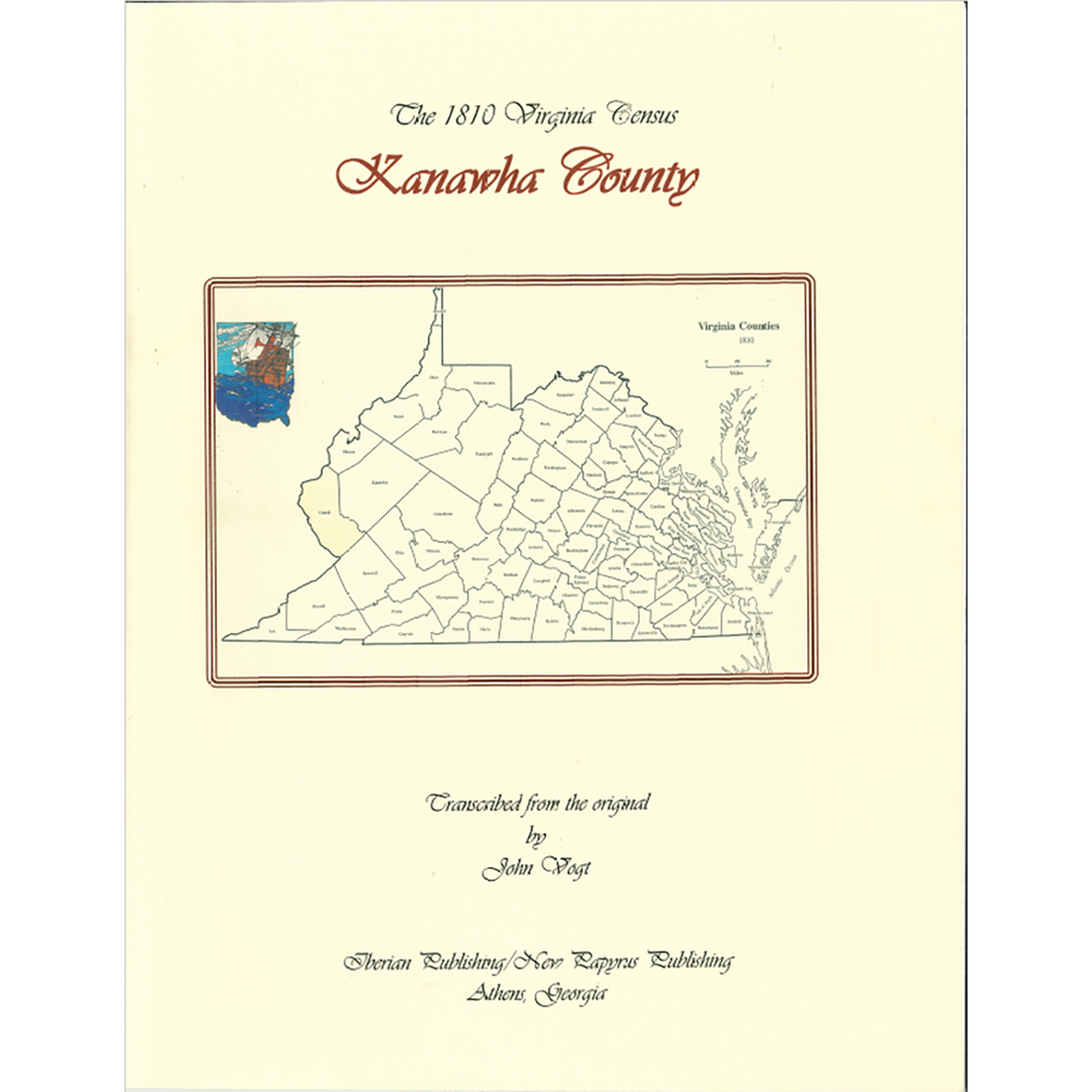Kanawha County, [West] Virginia 1810 Federal Census: A Transcription