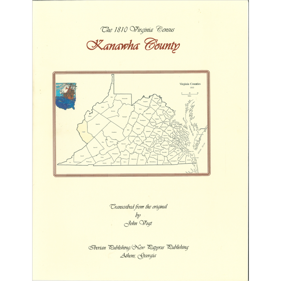 Kanawha County, [West] Virginia 1810 Federal Census: A Transcription