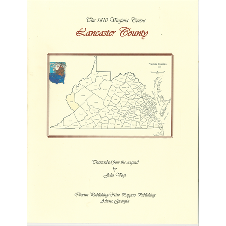 Lancaster County, Virginia 1810 Census