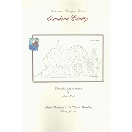 Loudoun County, Virginia 1810 Census