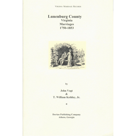 Lunenburg County, Virginia Marriages, 1750-1853