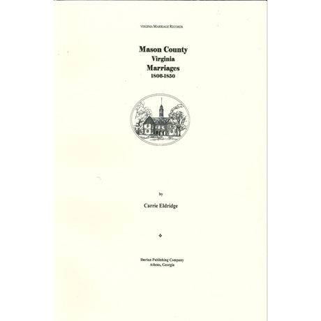 Mason County, Virginia Marriages, 1806-1850