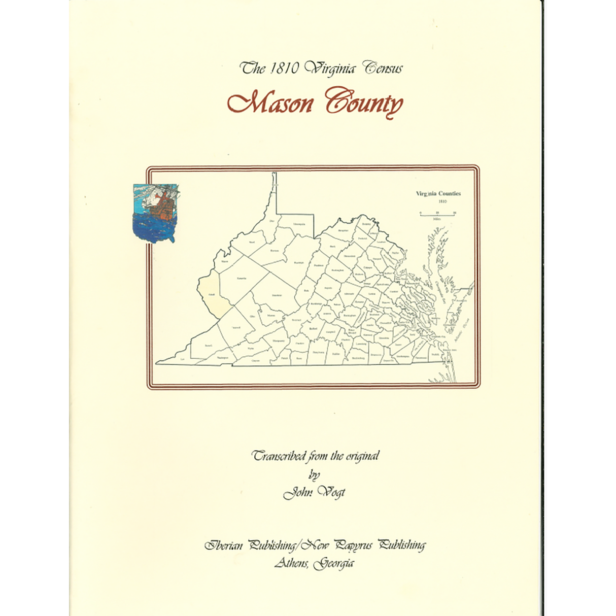Mason County, [West] Virginia 1810 Federal Census: A Transcription