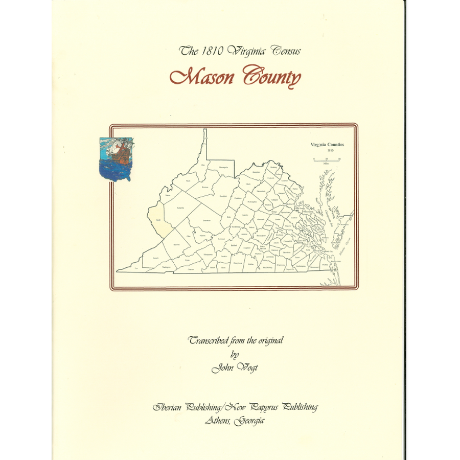 Mason County, [West] Virginia 1810 Federal Census: A Transcription