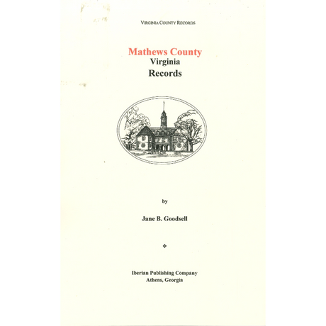 Mathews County, Virginia Records