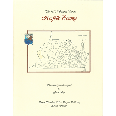 Norfolk County, Virginia 1810 Census