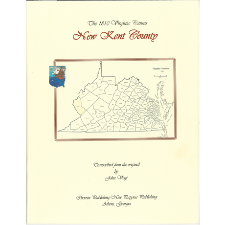 New Kent County, Virginia 1810 Federal Census: A Transcription