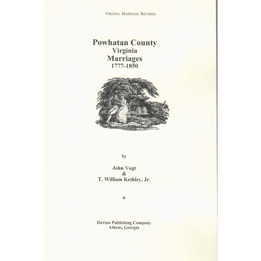 Powhatan County, Virginia Marriages 1777-1850