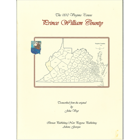 Prince William County, Virginia 1810 Federal Census: A Transcription