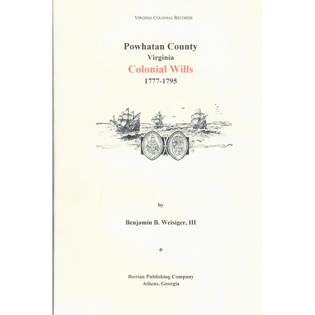 Powhatan County, Virginia Colonial Wills 1777-1795