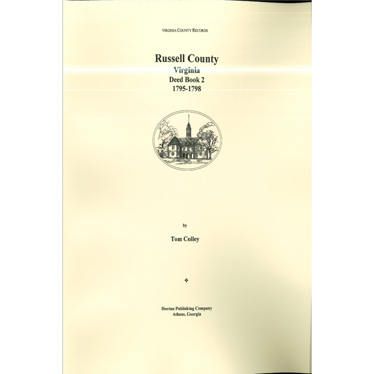 Russell County, Virginia Deed Book 2, 1795-1798