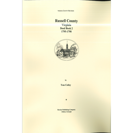 Russell County, Virginia Deed Book 2, 1795-1798