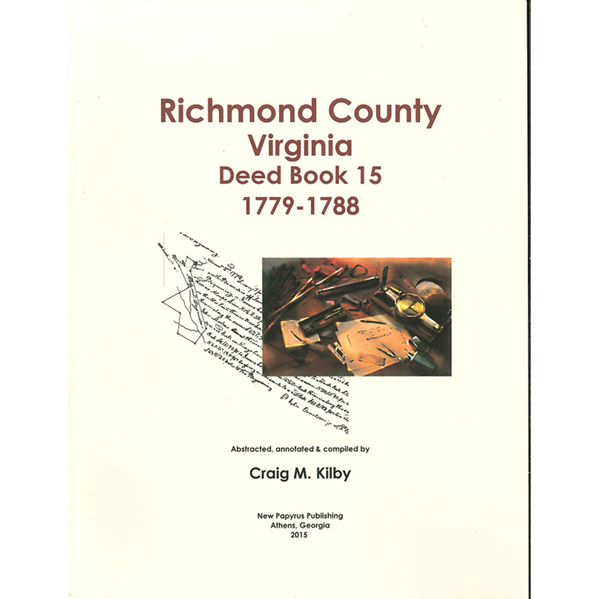 Richmond County, Virginia Deed Book 15, 1779-1788