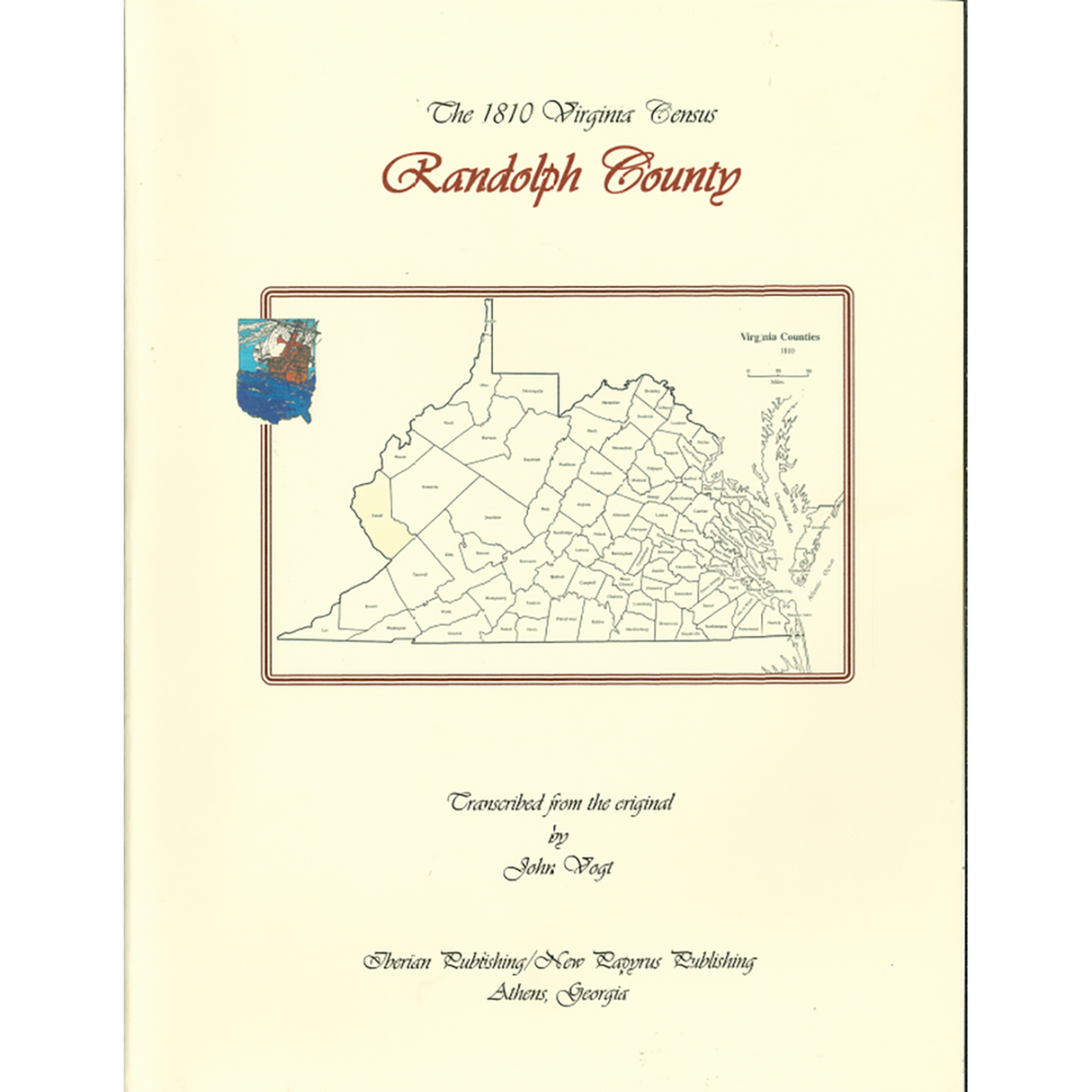 Randolph County, [West] Virginia 1810 Federal Census: A Transcription