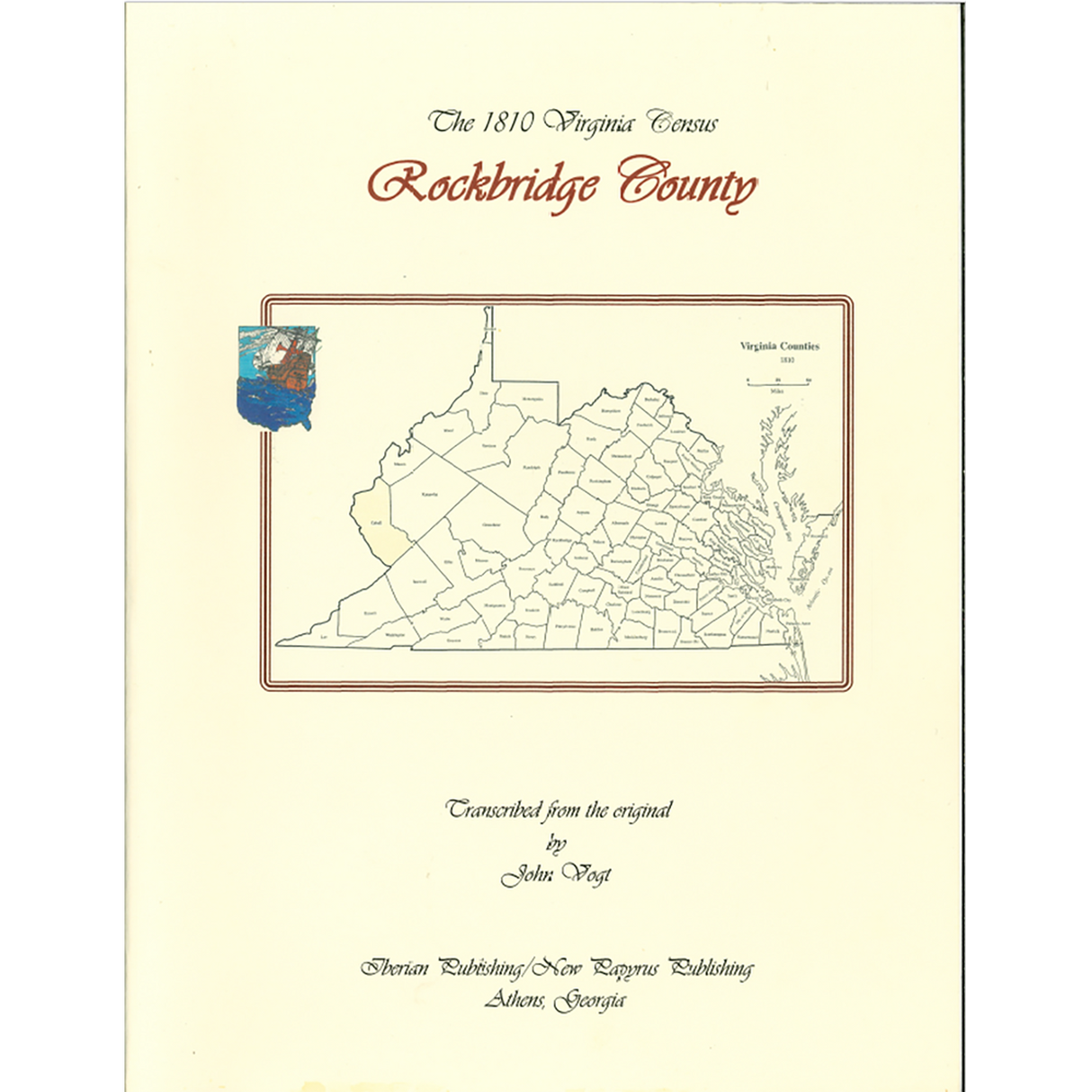 Rockbridge County, Virginia 1810 Census