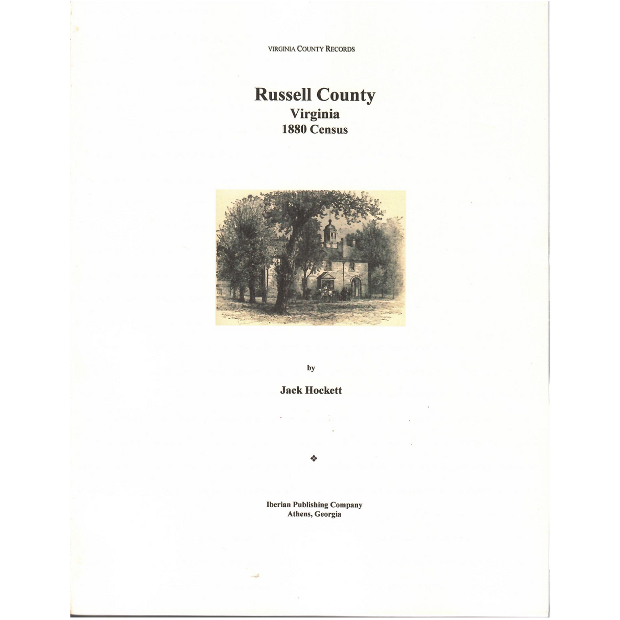 1880 Russell County, Virginia Census