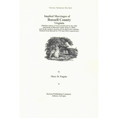 Implied Marriages of Russell County, Virginia